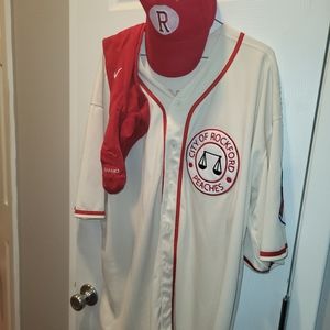 League of their Own Rockford Peaches Dugan Jersey 2XL